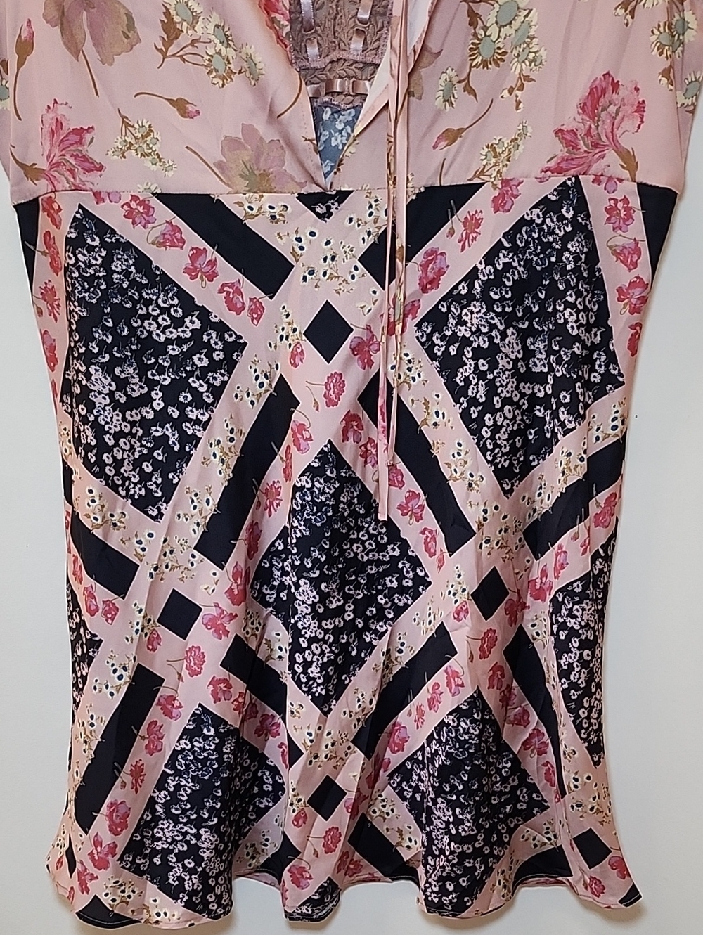 Free People Baby Doll  French Coast Mini Slip The Secret Admirer Size Large - Picture 13 of 16